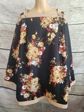 Vintage Handmade Polyester Blouse